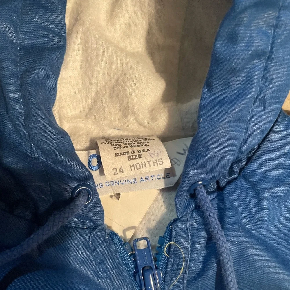 VINTAGE OSHKOSH // RARE Windbreaker‎ paper tag Jacket